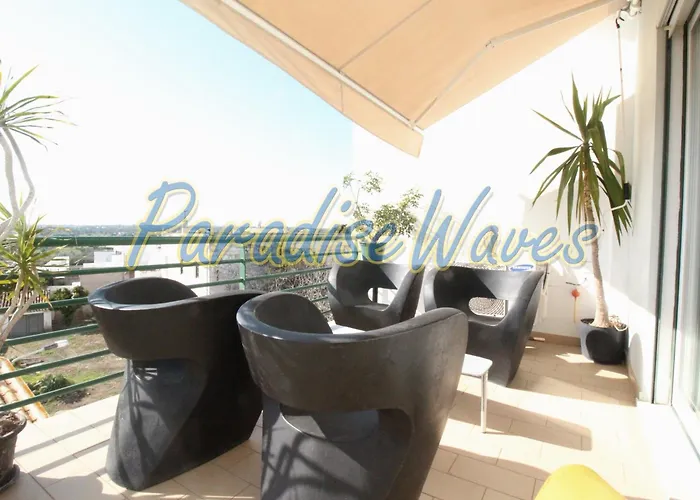 - Terrasse - Vue アパート *